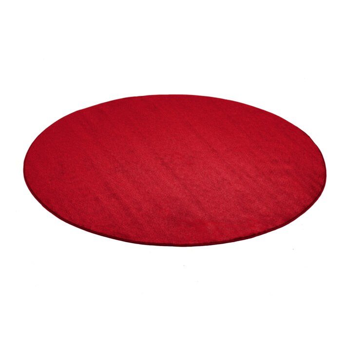 Okrągły dywan KALLE, Ø4000 mm, czerwony