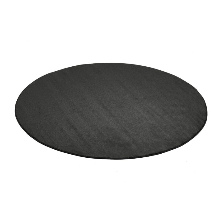 Okrągły dywan KALLE, Ø4000 mm, ciemnoszary