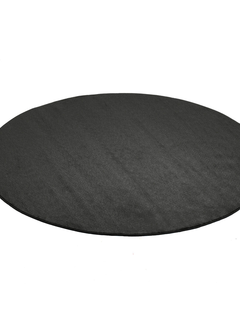 Okrągły dywan KALLE, Ø4000 mm, ciemnoszary
