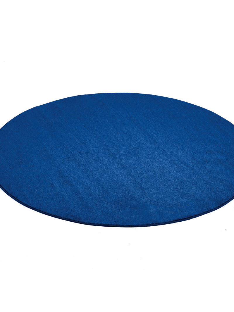 Okrągły dywan KALLE, Ø1500 mm, niebieski