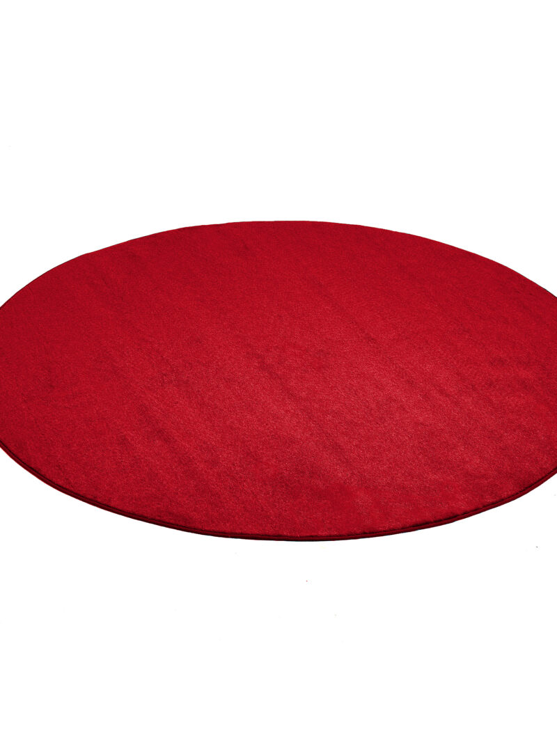 Okrągły dywan KALLE, Ø1500 mm, czerwony