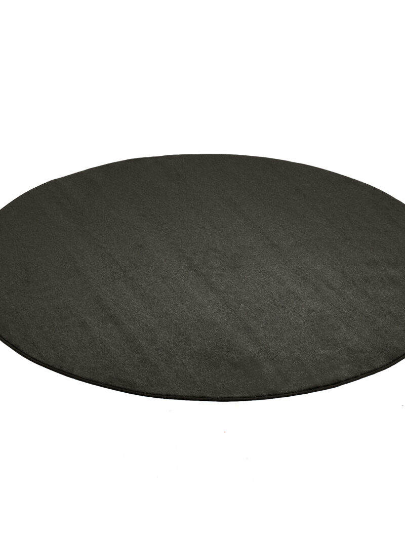 Okrągły dywan KALLE, Ø2500 mm, ciemnoszary