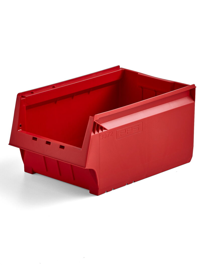 Pojemnik do przechowywania AJ 9000, -72 seria, 500x310x250 mm, czerwony