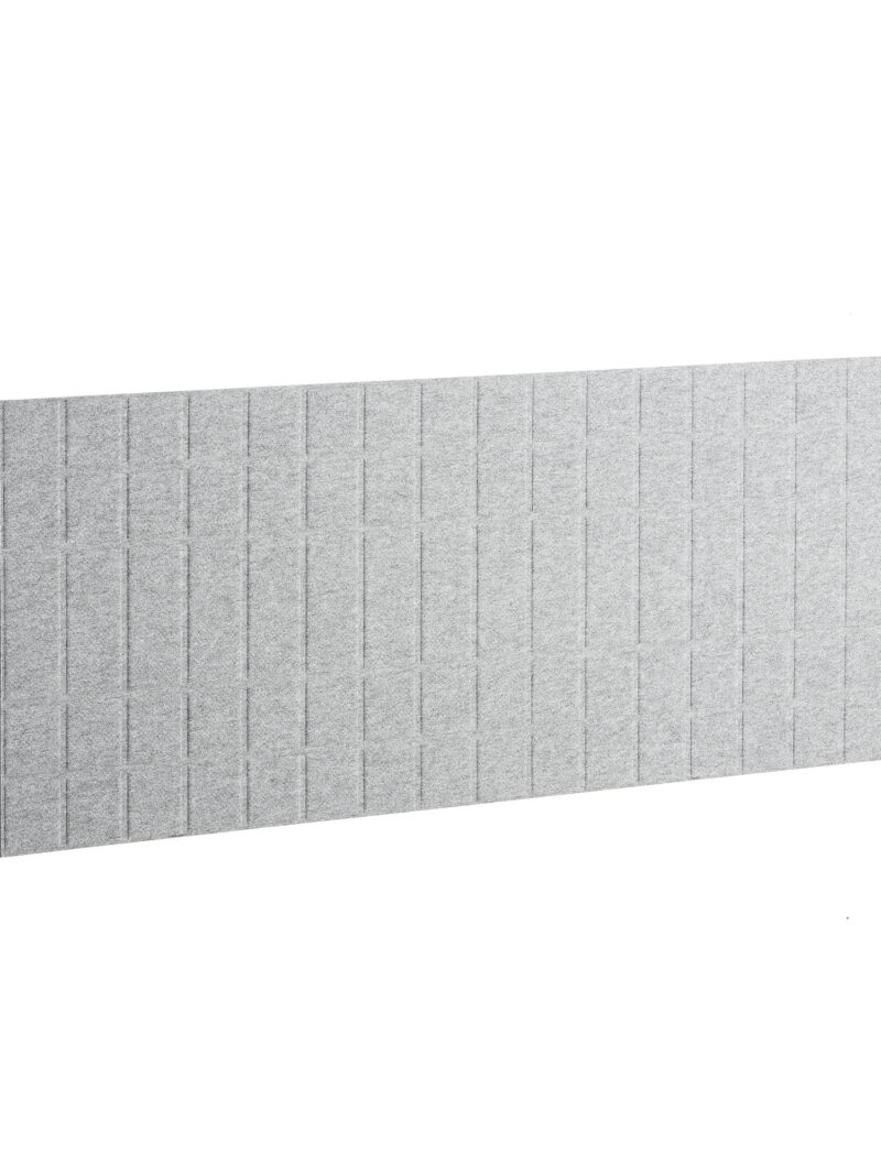 Panel dźwiękochłonny SPLIT, 1600x600 mm, jasnoszary