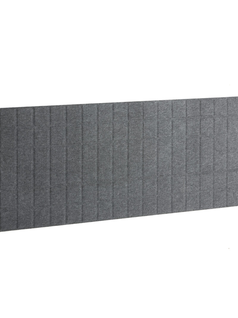 Panel dźwiękochłonny SPLIT, 1600x600 mm, ciemnoszary