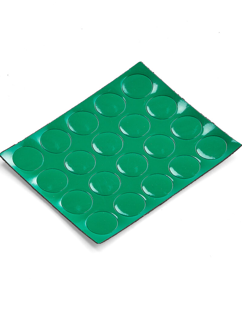 Kropki magnetyczne, zielony