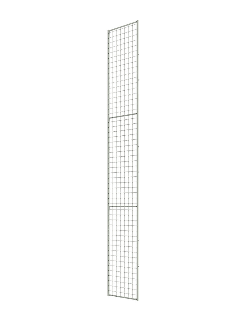 Panel z siatki do ogrodzenia X-STORE, wysokość: 3300 mm, szerokość: 400 mm