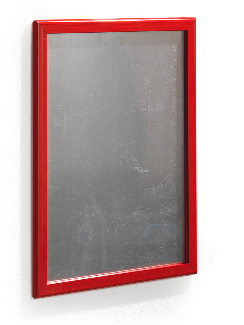 Rama na plakat, 500x700 mm, czerwony
