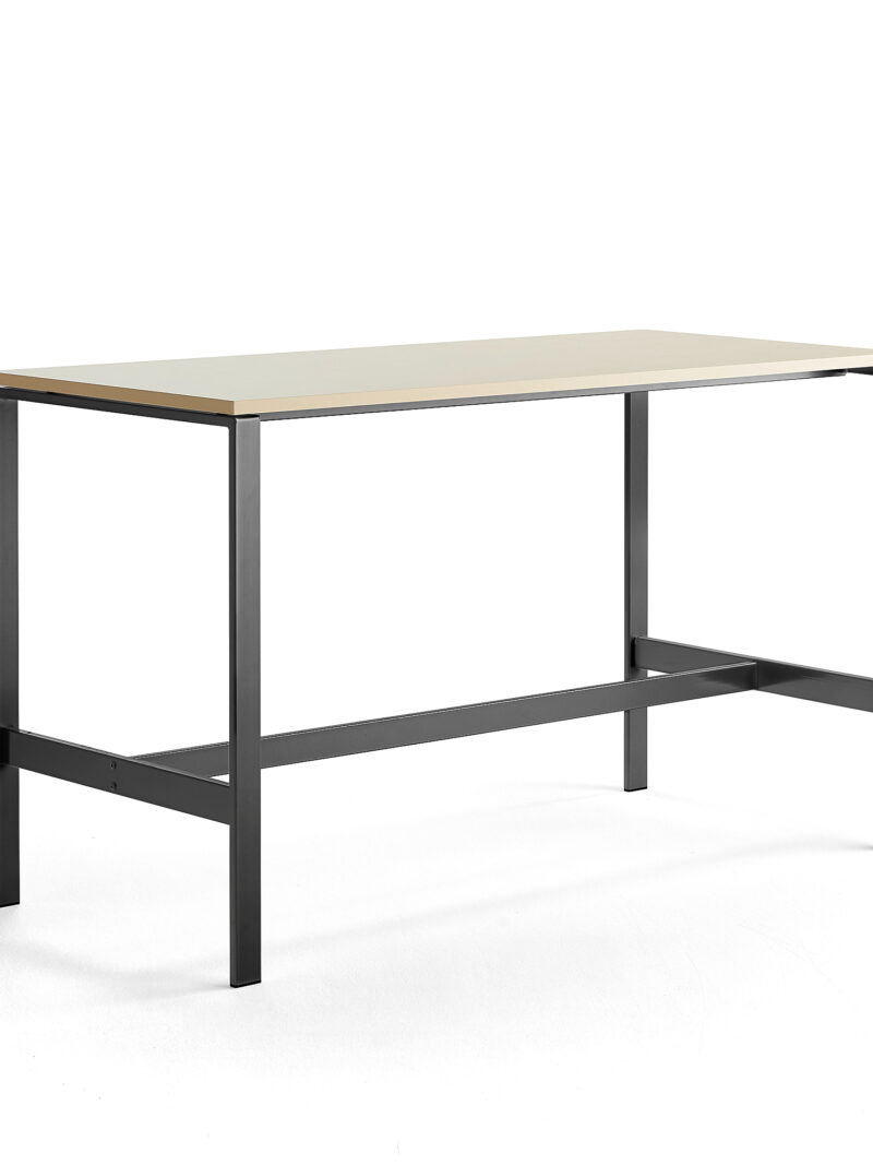 Stół VARIOUS, 1800x800x1050 mm, czarny, brzoza