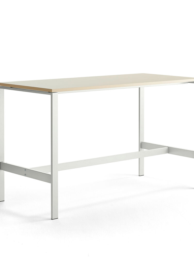 Stół VARIOUS, 1800x800x1050 mm, biały, brzoza