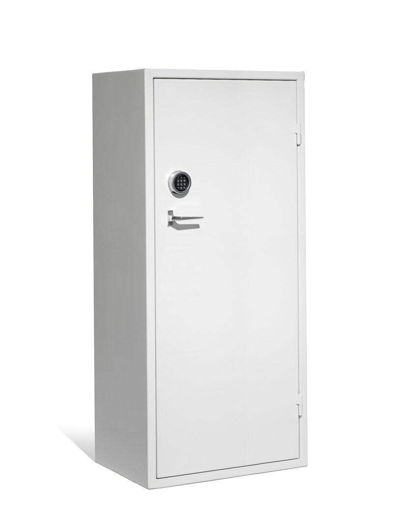 Szafka na klucze HAWTREY, 372 haczyki, elektroniczny zamek szyfrowy, 1500x550x400 mm
