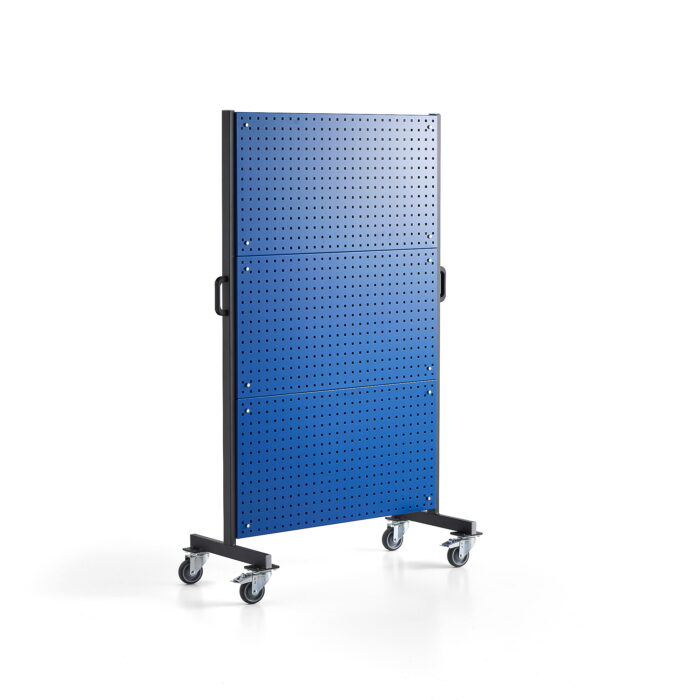Mobilny panel narzędziowy, 1060x1830 mm, niebieski