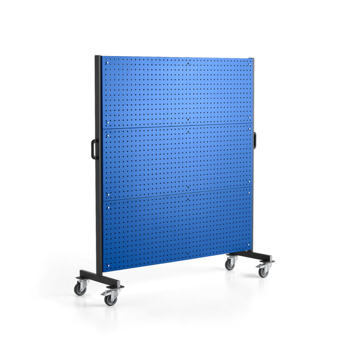 Mobilny panel narzędziowy, 1560x1830 mm, niebieski