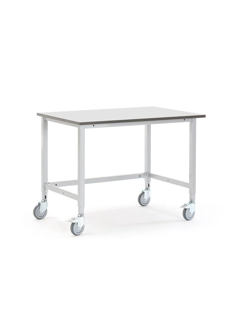 Mobilny stół roboczy MOTION, 1200x800 mm