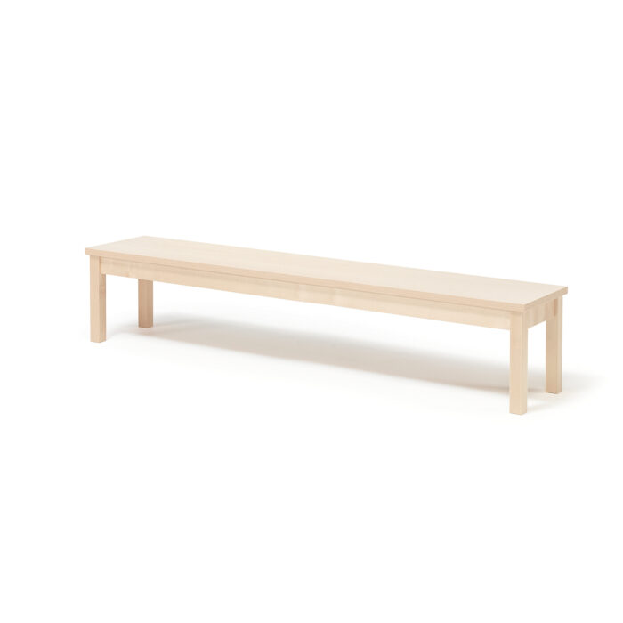 Ławka ZET, 1800x350x440 mm, brzoza
