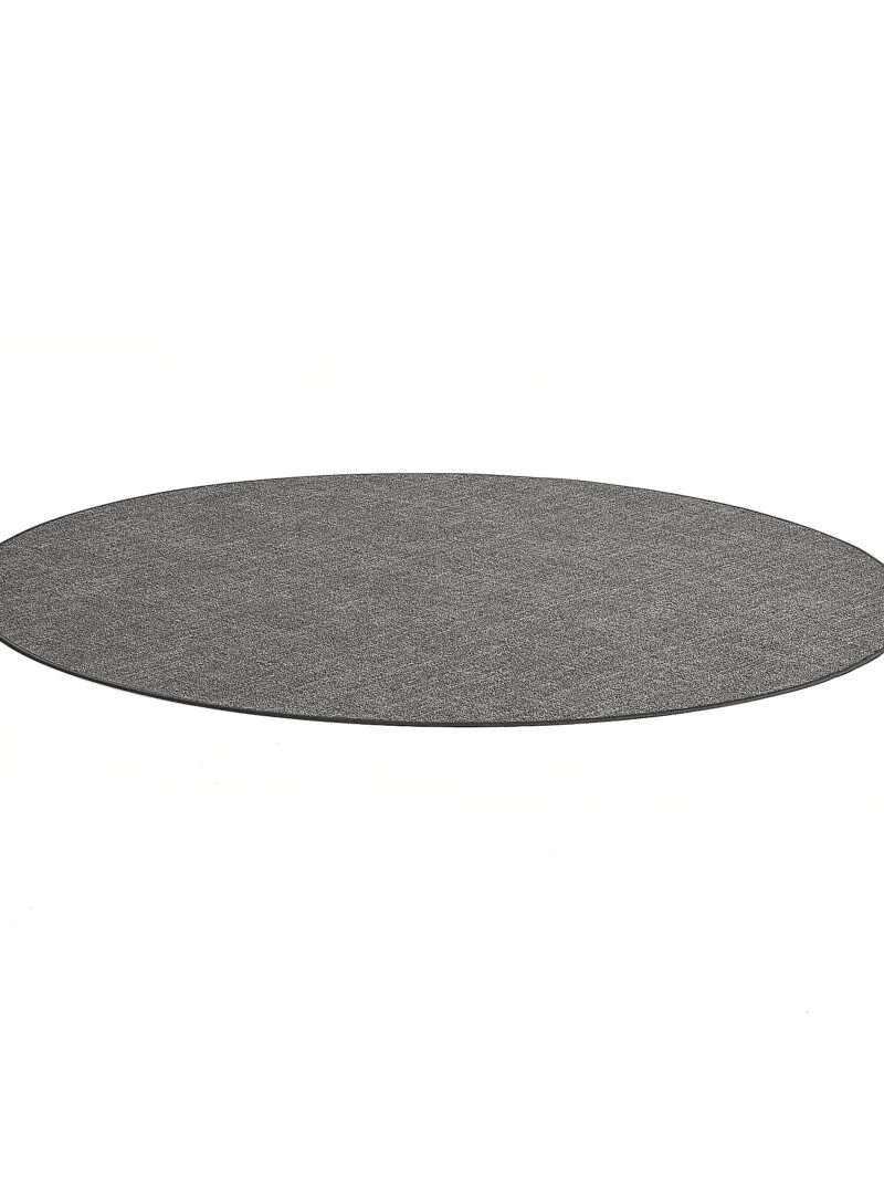 Okrągły dywan MELVIN, Ø 2500 mm, jasnoszary