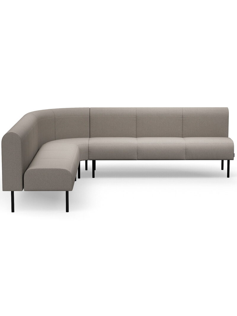 Sofa VARIETY, narożna do wewnątrz 90°, tkanina Blues CSII, taupe