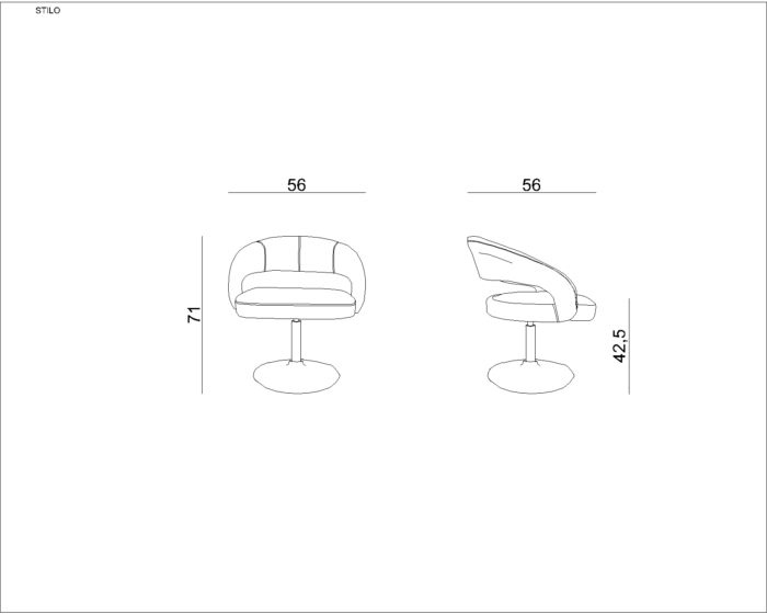 STILO - CZARNY - obrazek 2