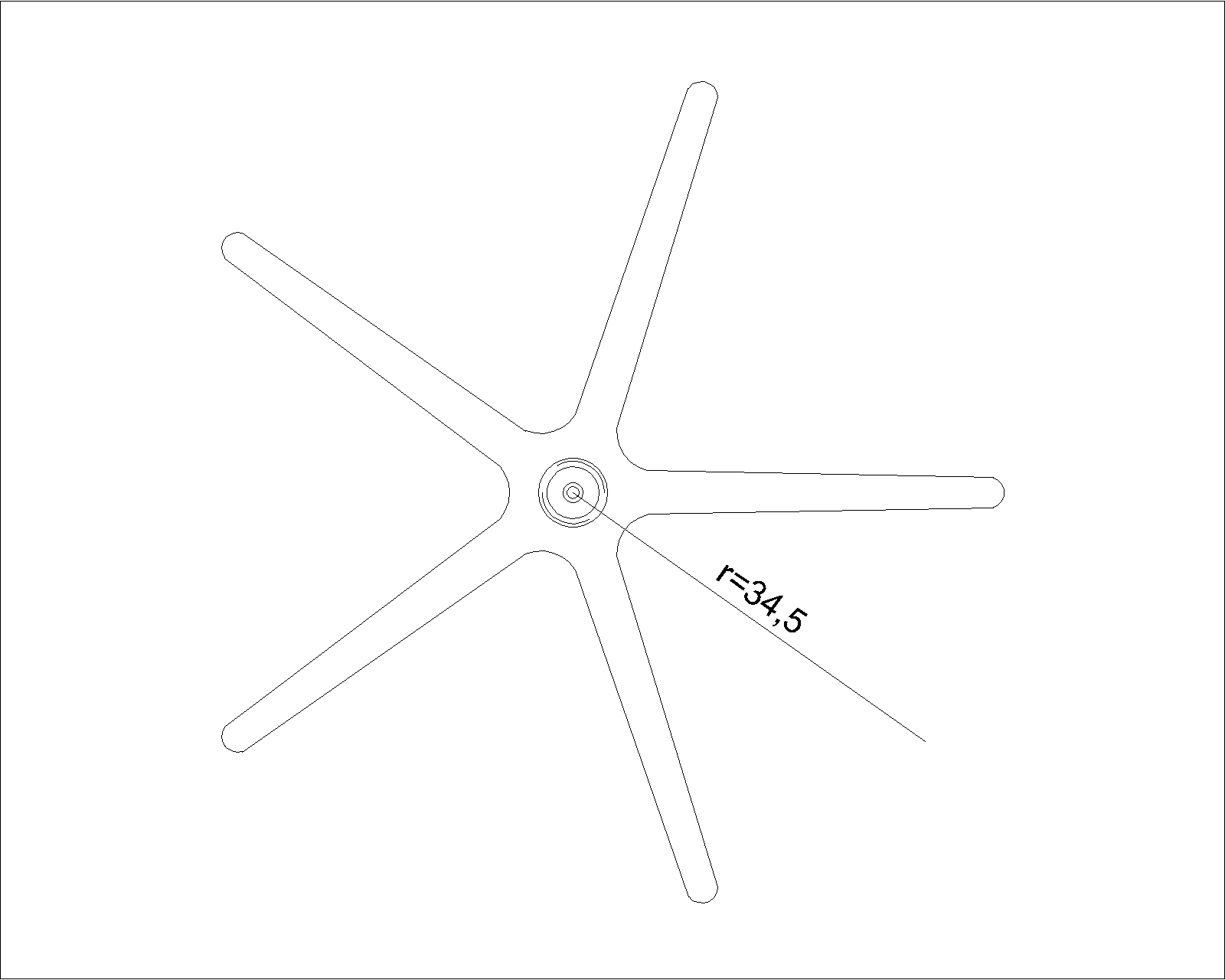 PODSTAWA ALUMINIOWA - POLEROWANA - obrazek 2