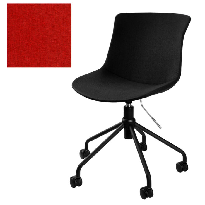 KRZESŁO OBROTOWE EASY R CZERWONY