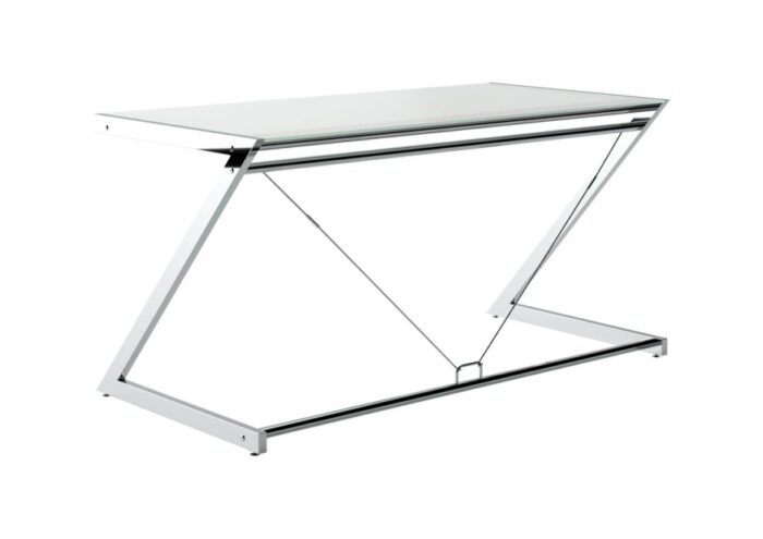 BIURKO DD Z-LINE  MAIN DESK PŁYTA LAMINOWANA DĄB LANCELOT STELAŻ CZARNY UNIQUE
