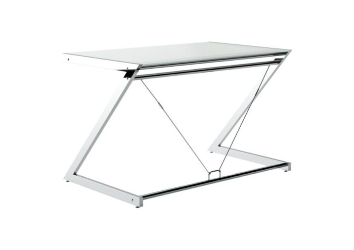 BIURKO DD Z-LINE COMPUTER DESK PŁYTA LAMINOWANA DĄB LANCELOT STELAŻ CZARNY UNIQUE