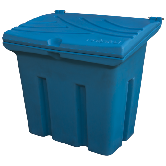 Pojemnik na piasek i sól drogową 160L-230kg ROTEKO - obrazek 3