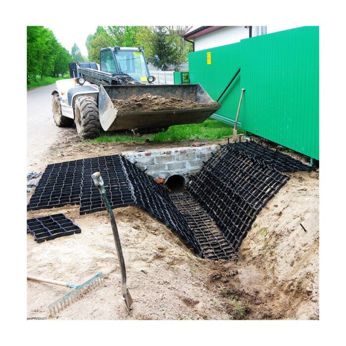 Kratka trawnikowa 60,5x40,5x4 geoSystem S60s na skarpy 200szt - obrazek 7