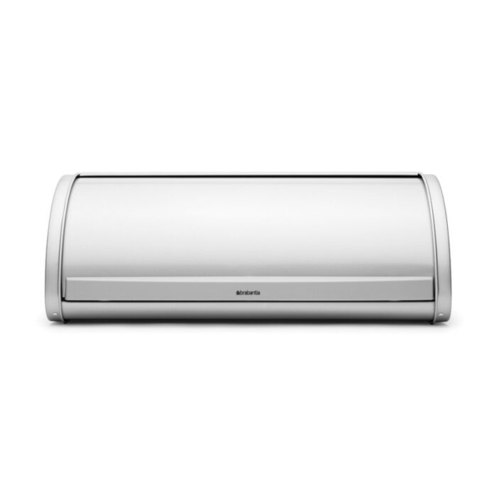 Pojemnik na pieczywo Brabantia duży roll top metaliczny szary 24-72-48