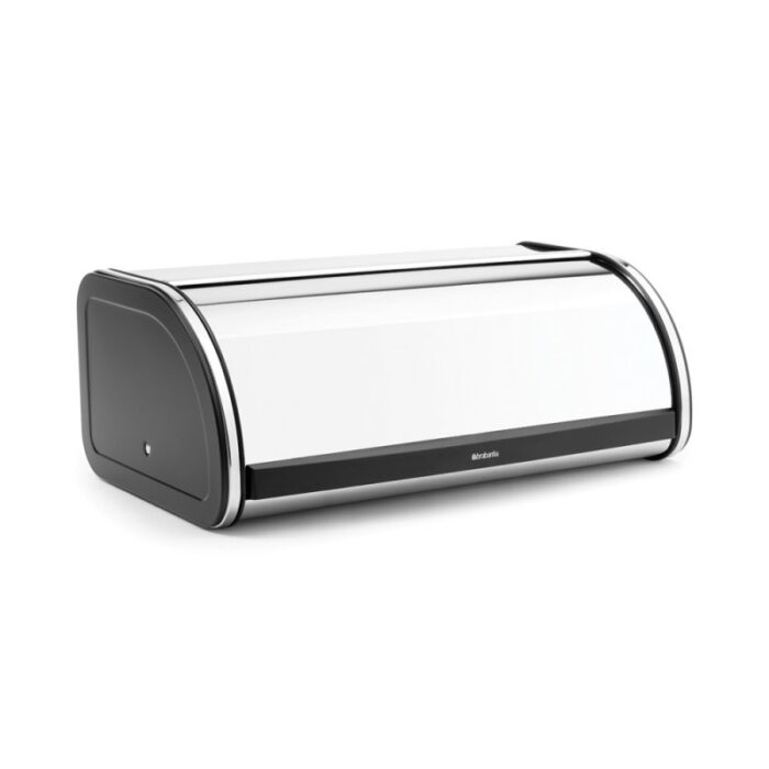 Chlebak roll top Brabantia stal polerowana z czarnymi bokami 13-28-41 - obrazek 4