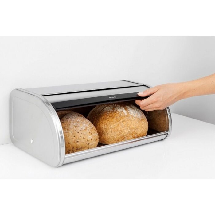 Brabantia pojemnik na chleb roll top stal matowa 34-89-21 - obrazek 2