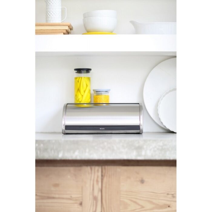 Brabantia pojemnik na chleb roll top stal matowa 34-89-21 - obrazek 3