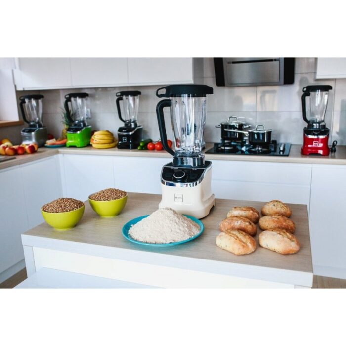 Blender stojący kielichowy wysokoobrotowy NOVIS PRO 880L kremowy - obrazek 3