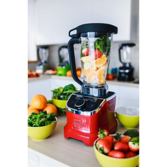 Blender stojący kielichowy wysokoobrotowy NOVIS PRO 880L czerwony