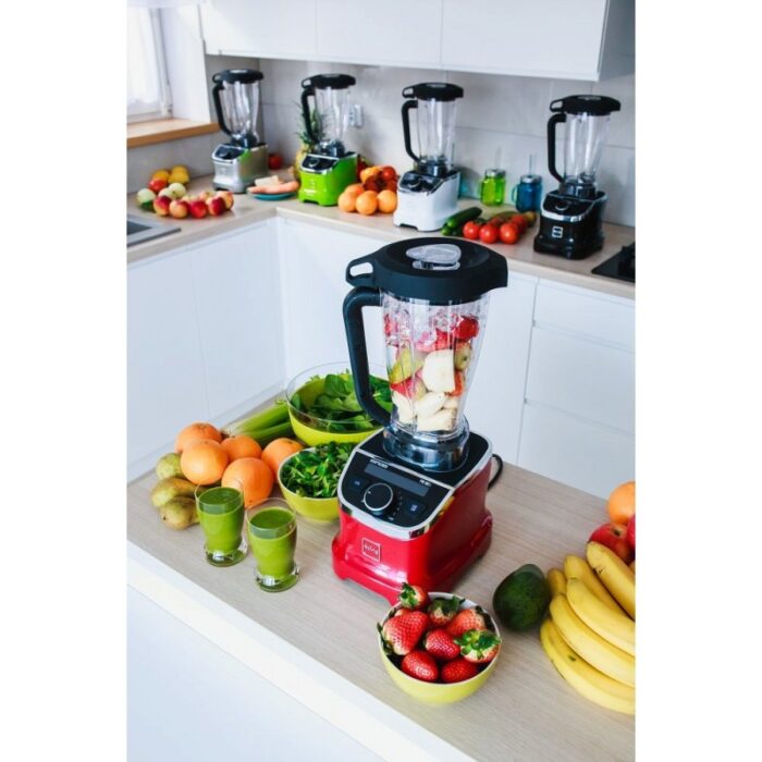 Blender stojący kielichowy wysokoobrotowy NOVIS PRO 880L czerwony - obrazek 3