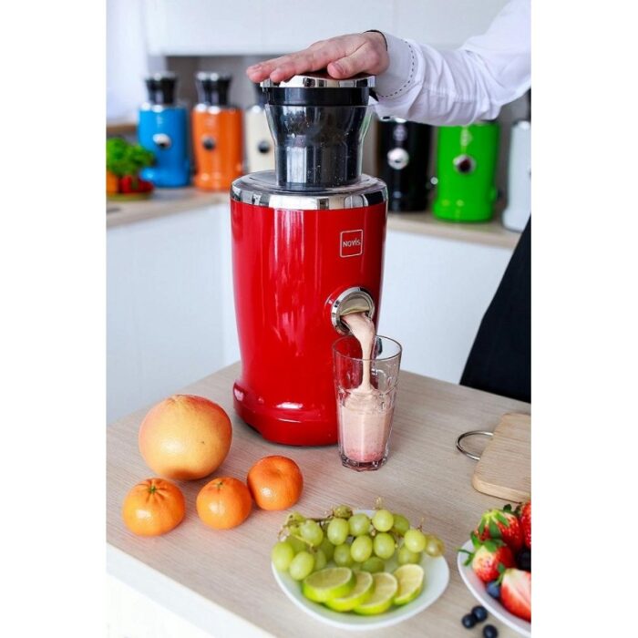 Wyciskarka do soku Vita Juicer Novis 4 w 1 kolor czerwony - obrazek 3