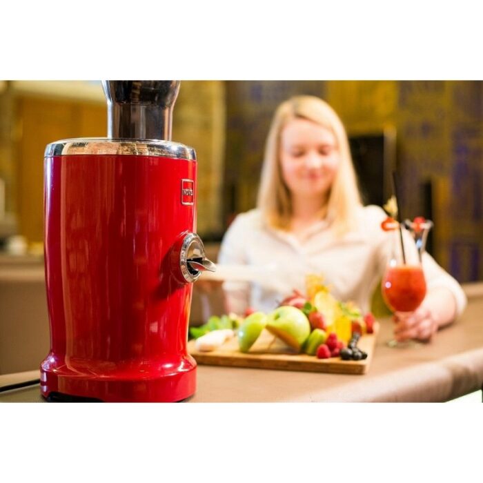 Wyciskarka do soku Vita Juicer Novis 4 w 1 kolor czerwony - obrazek 4