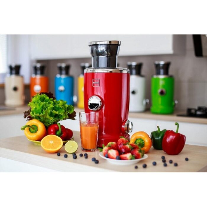 Wyciskarka do soku Vita Juicer Novis 4 w 1 kolor czerwony - obrazek 5