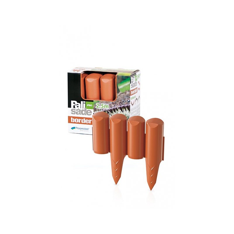 Palisada ogrodowa 2,5m Border Terakota Prosperplast