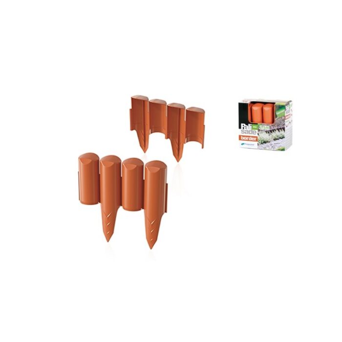 Palisada ogrodowa 2,5m Border Terakota Prosperplast - obrazek 2