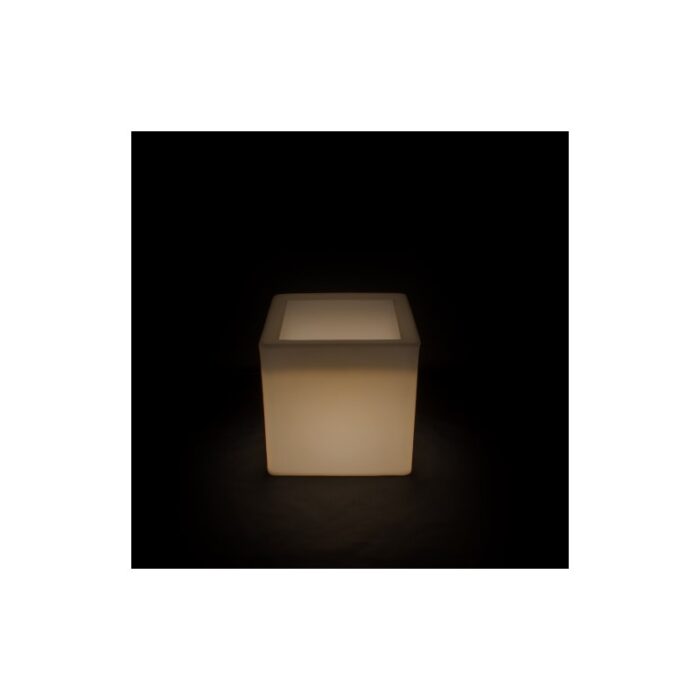 Donica podświetlana LED Cubo kwadratowa 43x43x43 cm - obrazek 4