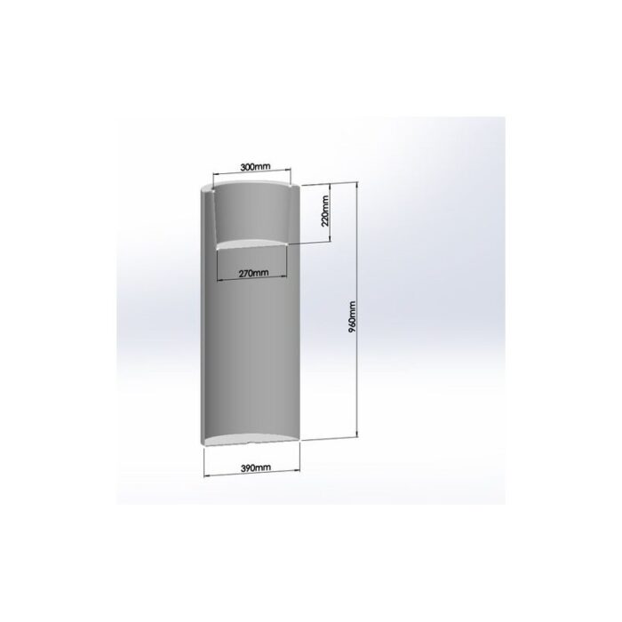 Donica podświetlana Led Alto 96 cm - obrazek 2