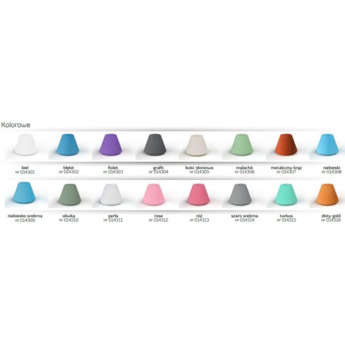Donica kolorowa Volcano stożkowa 60 cm - obrazek 2