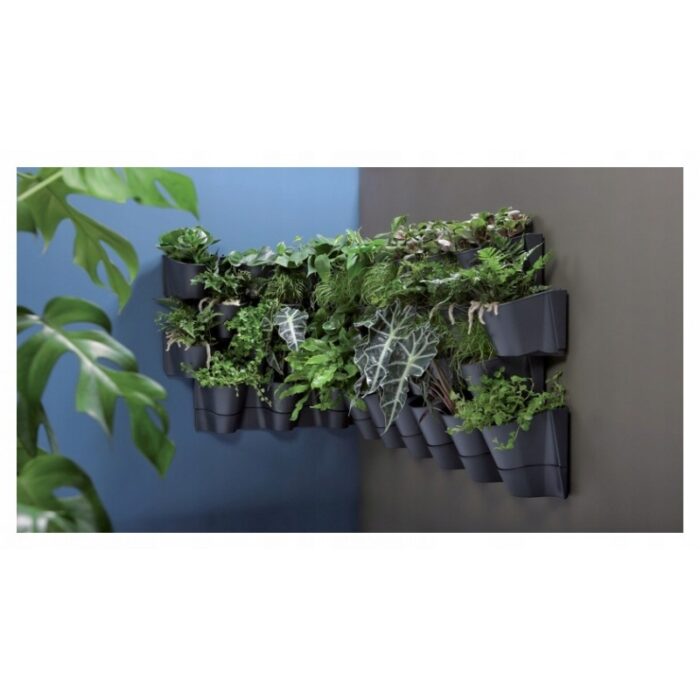 Ogród wertykalny wiszący CASCADE WALL doniczki modułowe 12 szt. - obrazek 3
