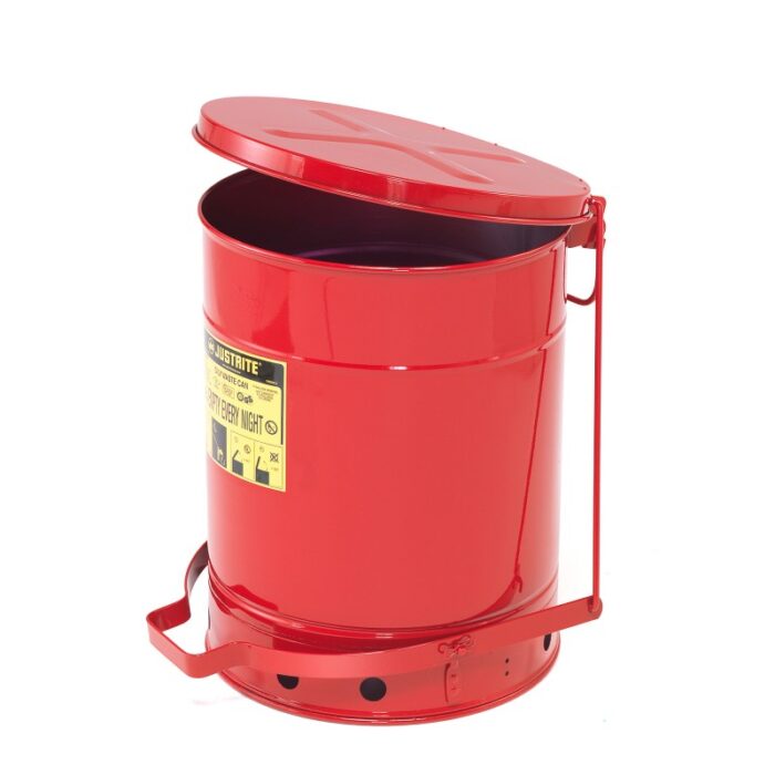 Pojemnik na odpady łatwopalne Justrite 465x595 mm, 79 L - obrazek 2