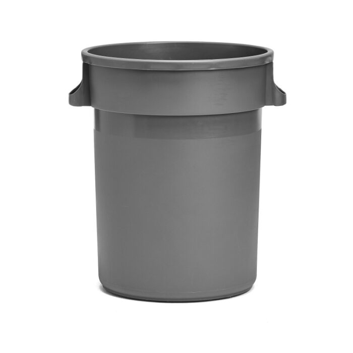 Kosz na śmieci otwarty 120 L, szary