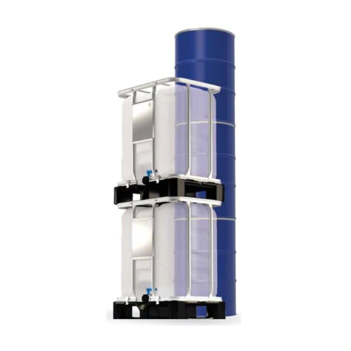 Paletopojemnik IBC 300l UN do spożywki, chemii ADR HDPE kontener DPPL - obrazek 2