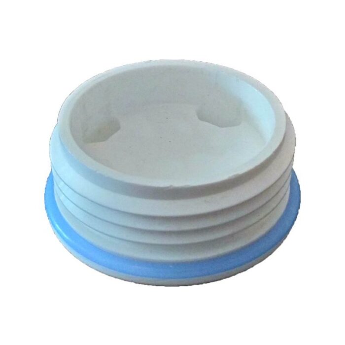 Korek do beczki 56x4 dwu otworowej L-Ring nakrętka 220 litrów - obrazek 2