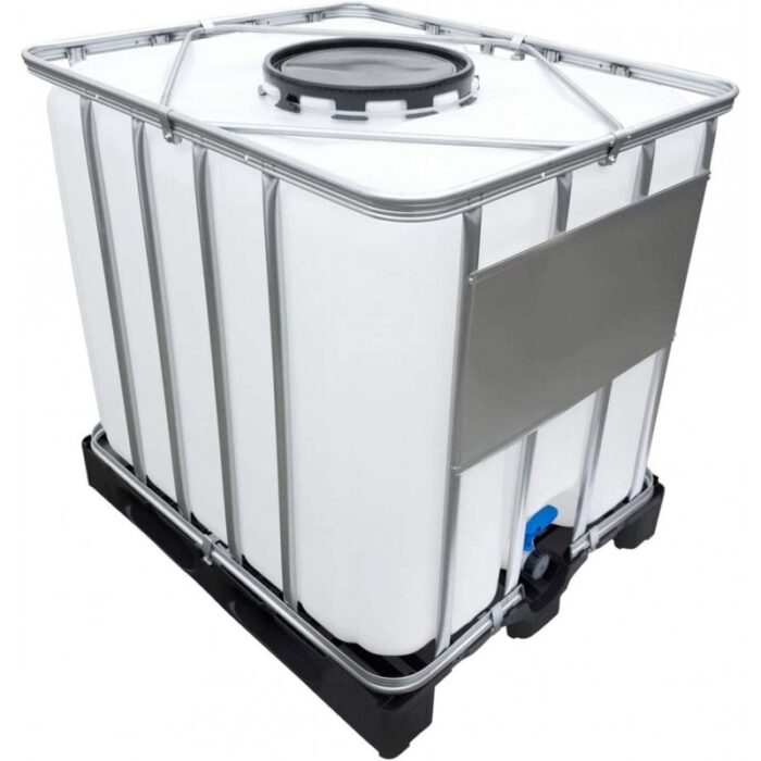 Zbiornik IBC 1000 UN zawór 2 i 3 cale, duży wlew 225 lub 400 mm - obrazek 2