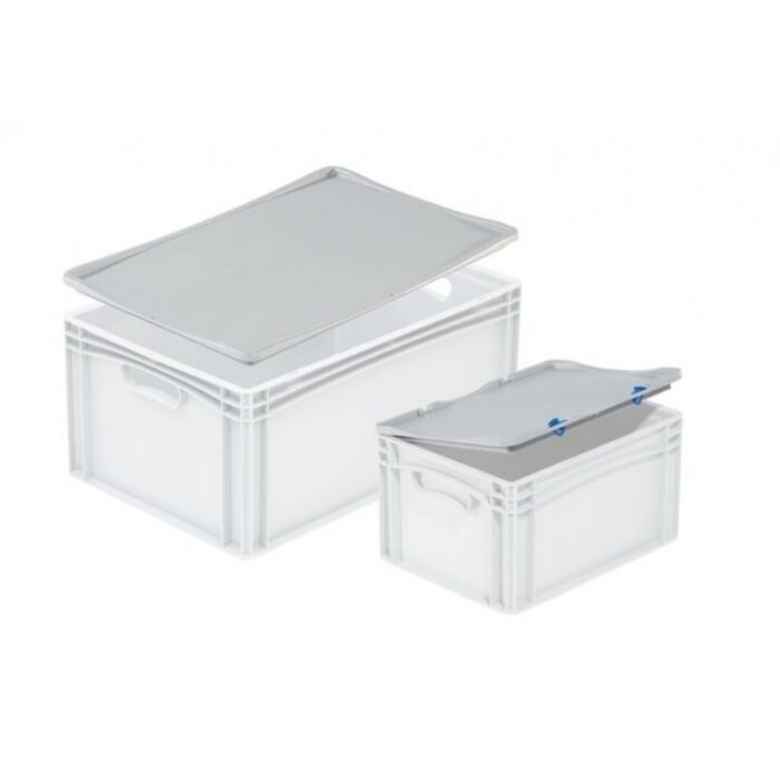 Pokrywa 600x400 mm luźno nakładana Basicline szara - obrazek 2